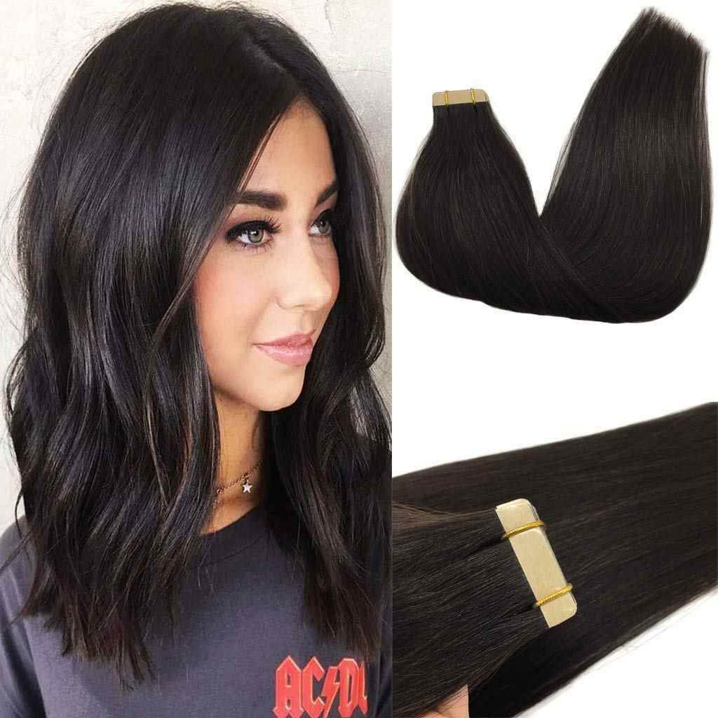 Tape-Ins Hair Extensions_100% Remy Human Hair.