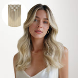 new Classic Clip in Hair Extensions Test
