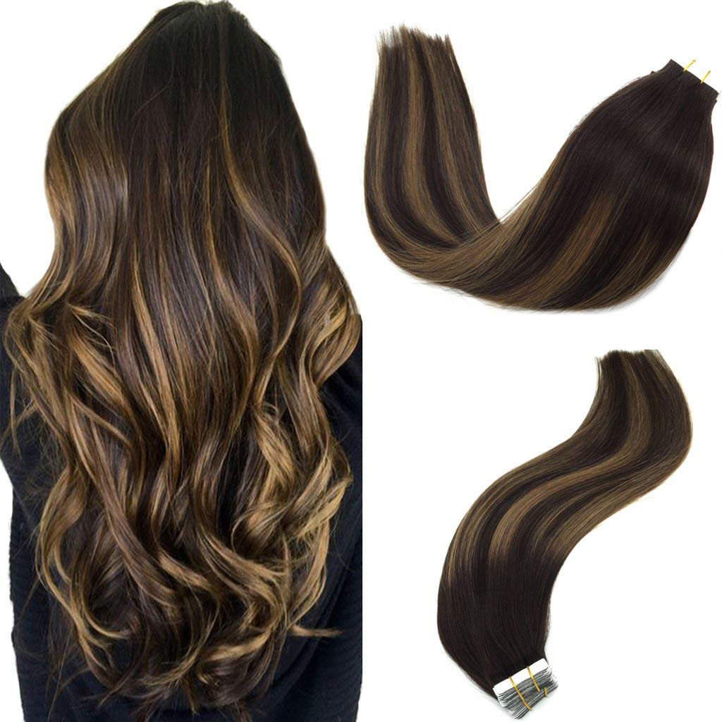 Tape in Hair Extensions-sale_100% Remy Human Hair.