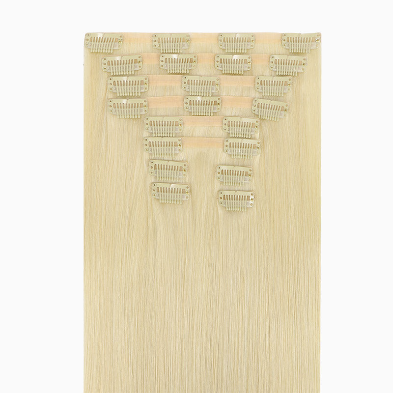 Seamless Clip ins-clearance_100% Remy Human Hair.