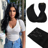 Clip in Hair Extensions 150g-sale_100% Remy Human Hair.