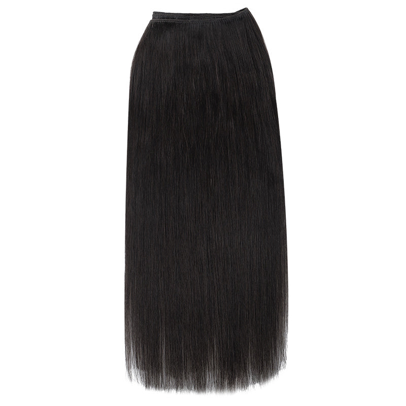 Weft Hair Extensions_100% Remy Human Hair.