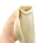 Bleach Blonde (613) Ponytail (90g) [Clearance]_100% Remy Human Hair.