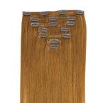 Classic Clip in Hair Extensions 120G_100% Remy Human Hair.