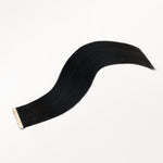 Jet Black (1) Tape-Ins 50g_100% Remy Human Hair.