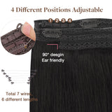 GOO GOO Pro Wire Hair Extension-sale_100% Remy Human Hair.