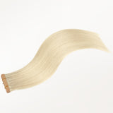 Platinum Blonde (60A) Tape-Ins 50g_100% Remy Human Hair.
