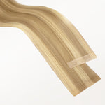Dirty Blonde Highlights (18D/22F) Invisi Edge Tape-Ins 50g_100% Remy Human Hair.