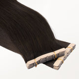 Dark Brown (2) Mini Tape-Ins 40g_100% Remy Human Hair.