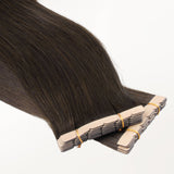 Light Brown (2A) Tape-Ins 50g_100% Remy Human Hair.