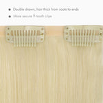 Seamless Clip ins-clearance_100% Remy Human Hair.