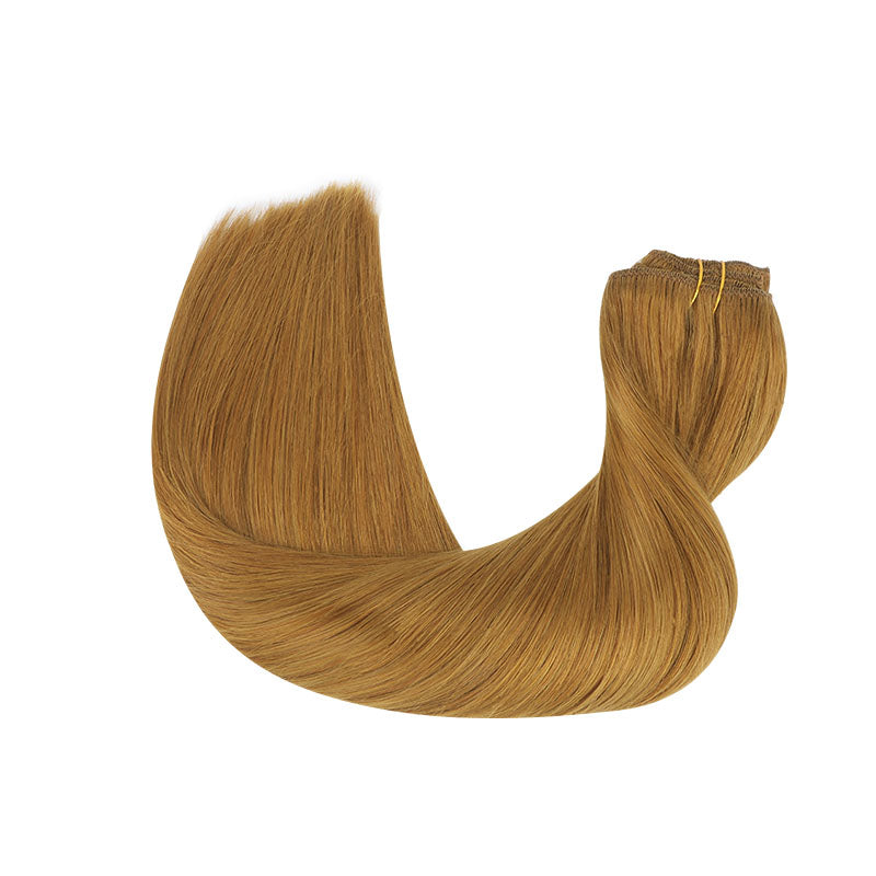 Classic Clip in Hair Extensions 120G_100% Remy Human Hair.