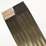Bleach Blonde Balayage (3/8/613) Mini Tape-Ins 40g_100% Remy Human Hair.