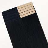 Jet Black (1) Tape-Ins 50g_100% Remy Human Hair.