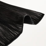 Jet Black (1) Genius Tape Weft Hair Extensions 60g_100% Remy Human Hair.