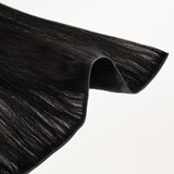 Jet Black (1) Genius Tape Weft Hair Extensions 60g_100% Remy Human Hair.