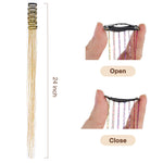 Hair Tinsel Clip In_100% Remy Human Hair.