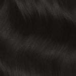 Tape-Ins Hair Extensions Black Tones_100% Remy Human Hair.