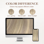 Ash Blonde Highlights (17A/60A) Tape-Ins 50g-100% Remy Human Hair.