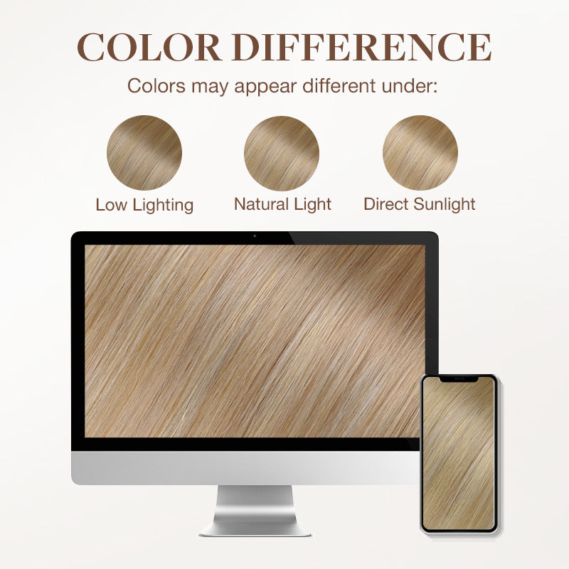 Natural Blonde Balayage (18ET90A) Tape-Ins 50g_100% Remy Human Hair.