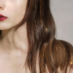 Hair Tinsel Clip In_100% Remy Human Hair.