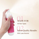 Hair Spray Leave-in Conditioner & Hold Styling Spray_100% Remy Human Hair.