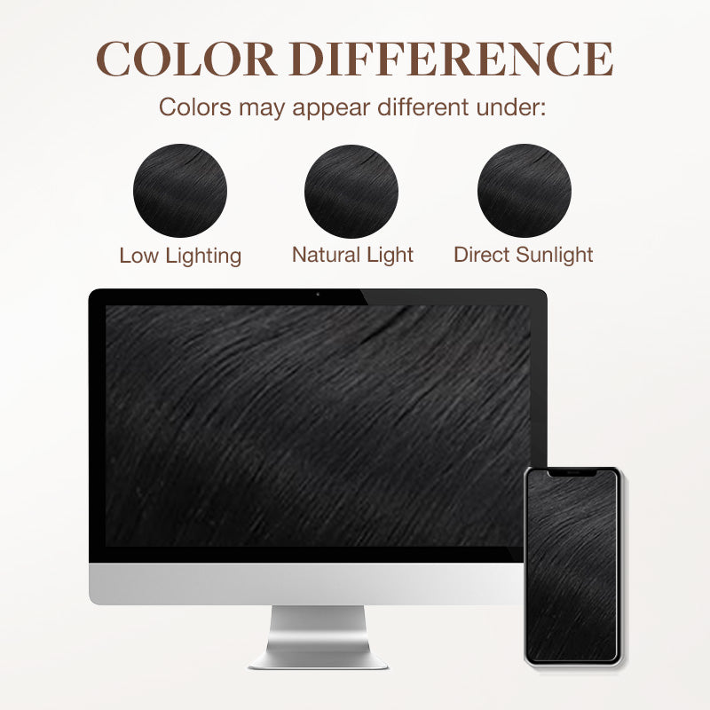 Jet Black (1) Tape-Ins 50g_100% Remy Human Hair.