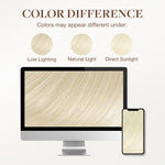Platinum Blonde (60A) Tape-Ins 50g_100% Remy Human Hair.