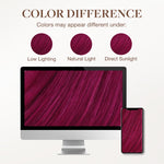 Burgundy Red Color Tape-Ins (25g-30g)_100% Remy Human Hair.
