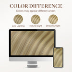 Dirty Blonde Highlights (18D/22F) Tape-Ins 50g_100% Remy Human Hair.