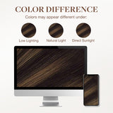 Dark Brown Balayage (2/6/2) Sew-In Weft Hair Extensions (80g-120g)_100% Remy Human Hair.