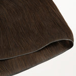 Chocolate Brown (4A) Genius Weft Hair Extensions (50-120g)_100% Remy Human Hair.