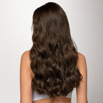 Chocolate Brown (4A) Genius Weft Hair Extensions (50-120g)_100% Remy Human Hair.