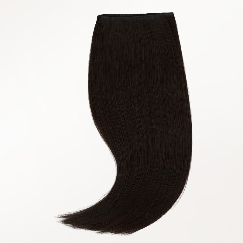 Dark Brown (2) Genius Weft Hair Extensions (50-120g)_100% Remy Human Hair.