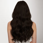 Dark Brown (2) Genius Weft Hair Extensions (50-120g)_100% Remy Human Hair.