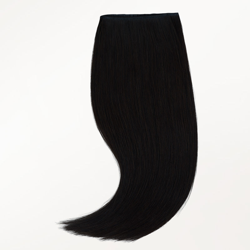 Jet Black (1) Genius Weft Hair Extensions (50-120g)_100% Remy Human Hair.