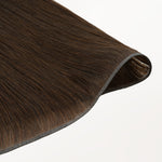 Chocolate Brown (4A) Genius Weft Hair Extensions (50-120g)_100% Remy Human Hair.