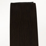 Dark Brown (2) Genius Weft Hair Extensions (50-120g)_100% Remy Human Hair.
