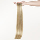Light Blonde Highlights (16/22A) Genius Weft Hair Extensions (50-120g)_100% Remy Human Hair.