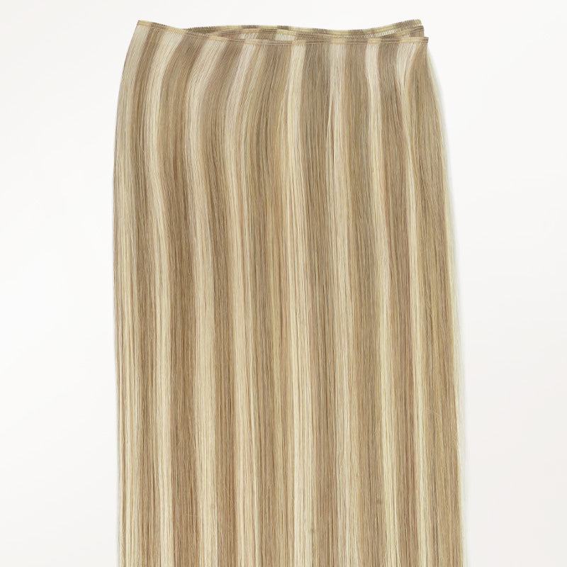 Light Blonde Highlights (16/22A) Genius Weft Hair Extensions (50-120g)_100% Remy Human Hair.