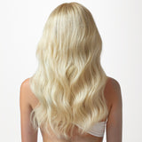 Platinum Blonde (60A) Genius Weft Hair Extensions (50-120g)_100% Remy Human Hair.