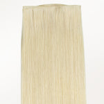 Platinum Blonde (60A) Genius Weft Hair Extensions (50-120g)_100% Remy Human Hair.