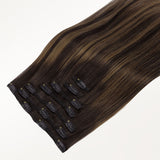 Dark Brown Balayage (2/6/2) Classic Clip-Ins (120g-150g)