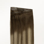 Bleach Blonde Balayage (3/8/613) Seamless Clip-Ins (130g-160g)-100% Remy Human Hair.