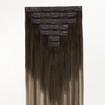 Bleach Blonde Balayage (3/8/613) Seamless Clip-Ins [Clearance]_100% Remy Human Hair.