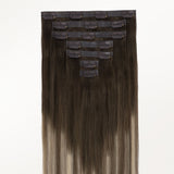 Bleach Blonde Balayage (3/8/613) Seamless Clip-Ins [Clearance]_100% Remy Human Hair.
