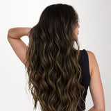 Dark Brown Balayage (2/6/2) Seamless Clip-Ins [Clearance]_100% Remy Human Hair.