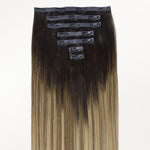 Dirty Blonde Omber (2/6/18) Seamless Clip-Ins (130g-150g) – 100% Remy Human Hair by GOO GOO Hair.