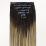 Dirty Blonde Omber (2/6/18) Seamless Clip-Ins (130g-150g) – 100% Remy Human Hair by GOO GOO Hair.