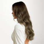 Honey Blonde Balayage (4/26/4) Seamless Clip-Ins [Clearance]_100% Remy Human Hair.